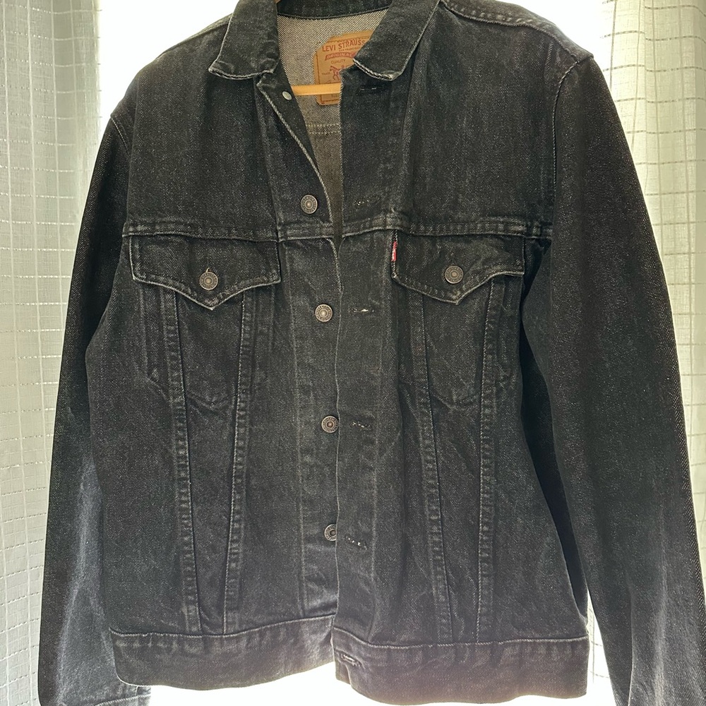 Levi's Black Denim Jacket